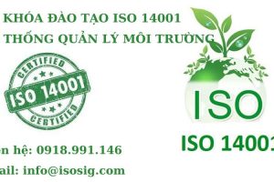 KHÓA ĐÀO TẠO ISO 14001