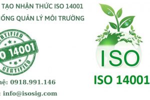 ĐÀO TẠO NHẬN THỨC ISO 14001